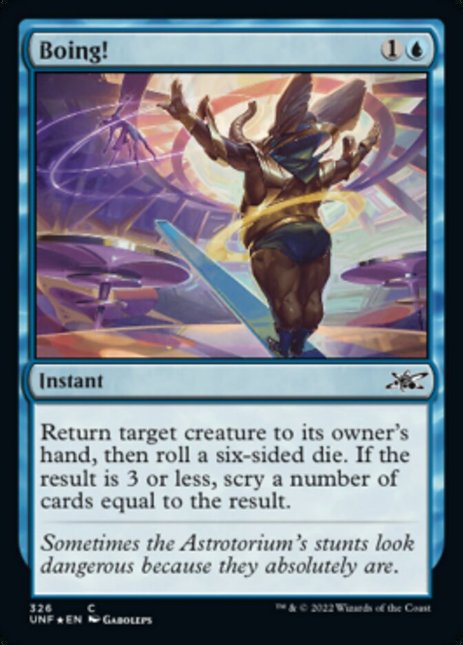 Boing! (Galaxy Foil) [Unfinity] | Fandemonia Ltd