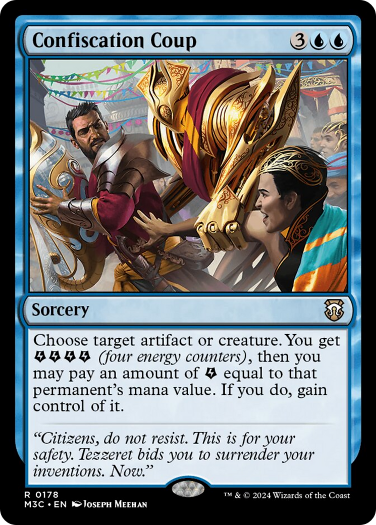 Confiscation Coup (Ripple Foil) [Modern Horizons 3 Commander] | Fandemonia Ltd