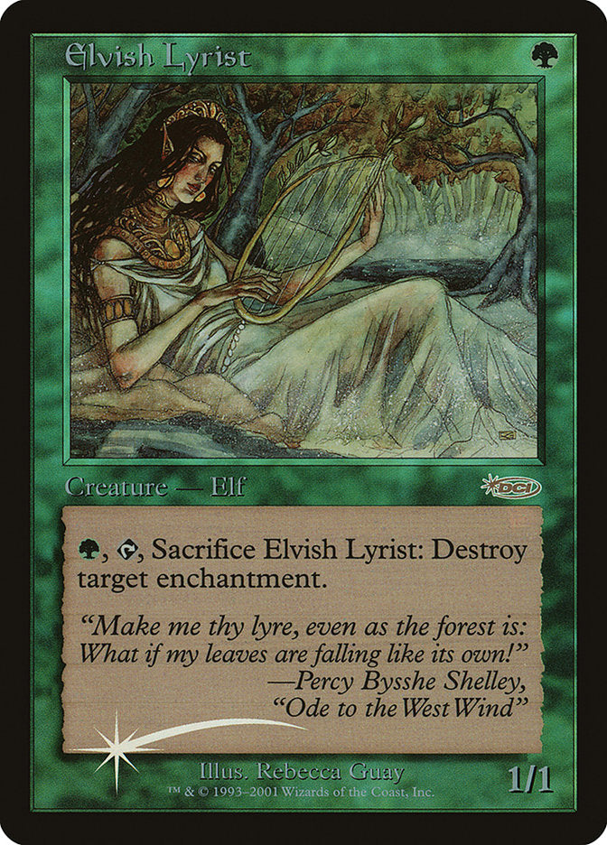 Elvish Lyrist [Junior Super Series] | Fandemonia Ltd