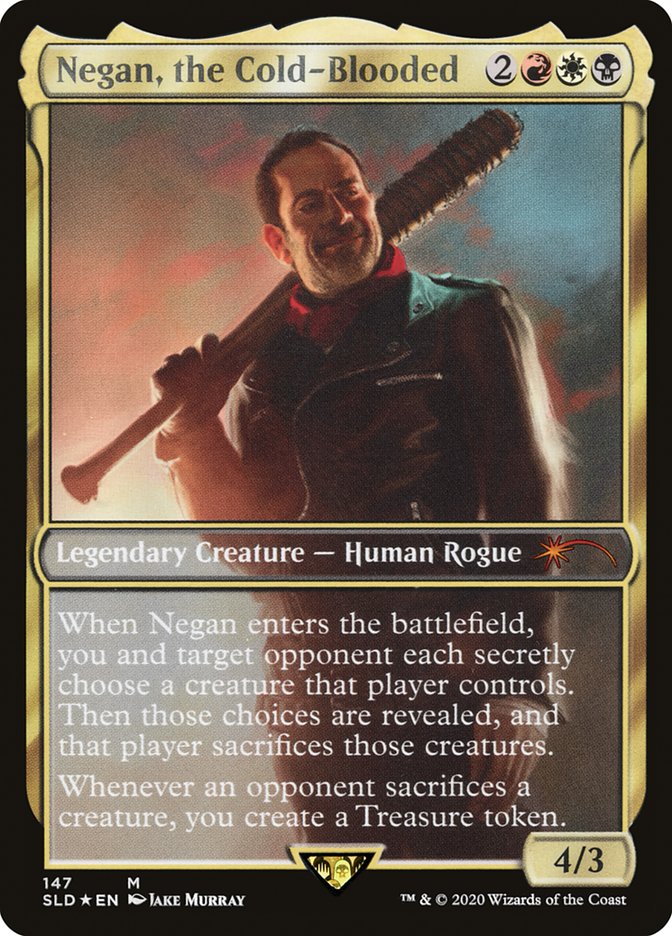 Negan, the Cold-Blooded [Secret Lair Drop Series] | Fandemonia Ltd