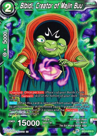 Bibidi, Creator of Majin Buu (BT11-072) [Vermilion Bloodline 2nd Edition] | Fandemonia Ltd
