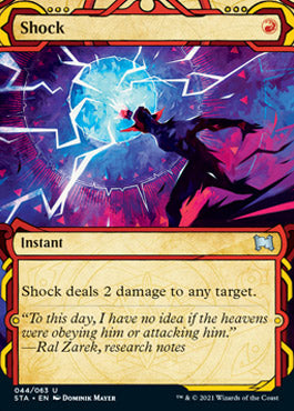 Shock (Foil Etched) [Strixhaven: Mystical Archive] | Fandemonia Ltd