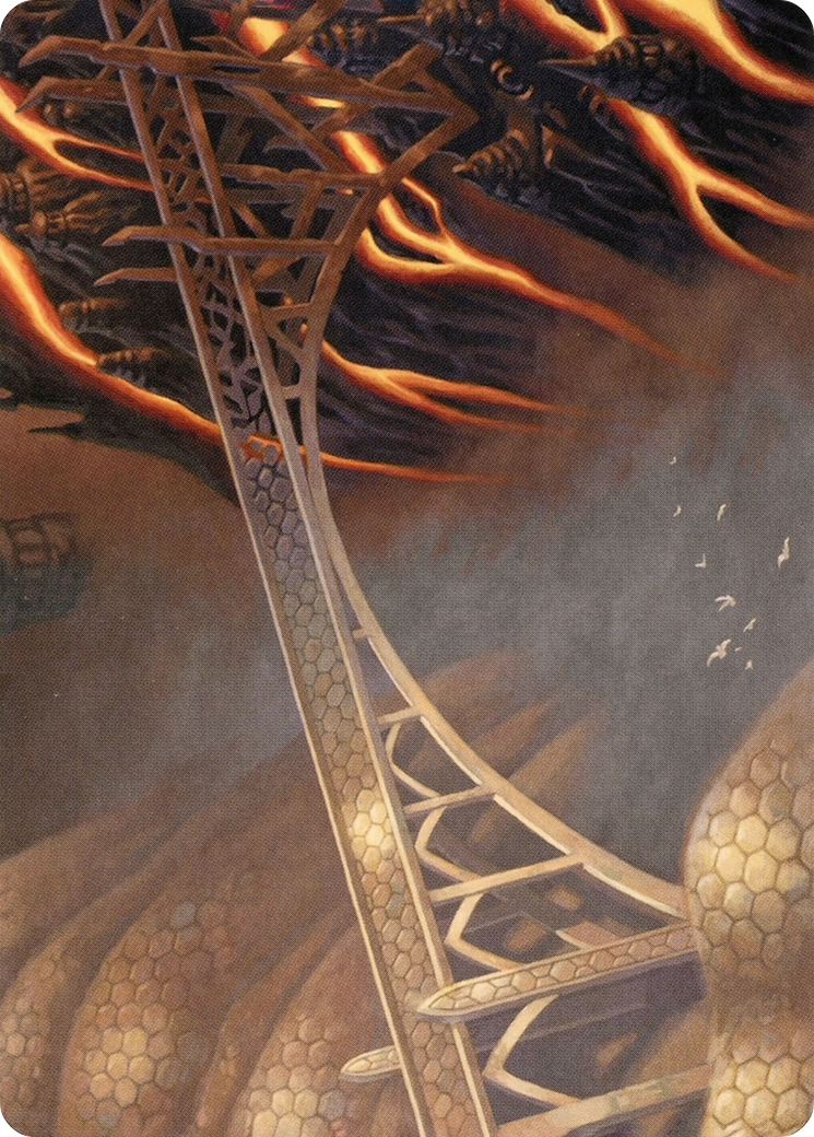 Rustvale Bridge Art Card [Modern Horizons 2 Art Series] | Fandemonia Ltd