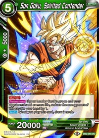 Son Goku, Spirited Contender (Divine Multiverse Draft Tournament) (DB2-065) [Tournament Promotion Cards] | Fandemonia Ltd