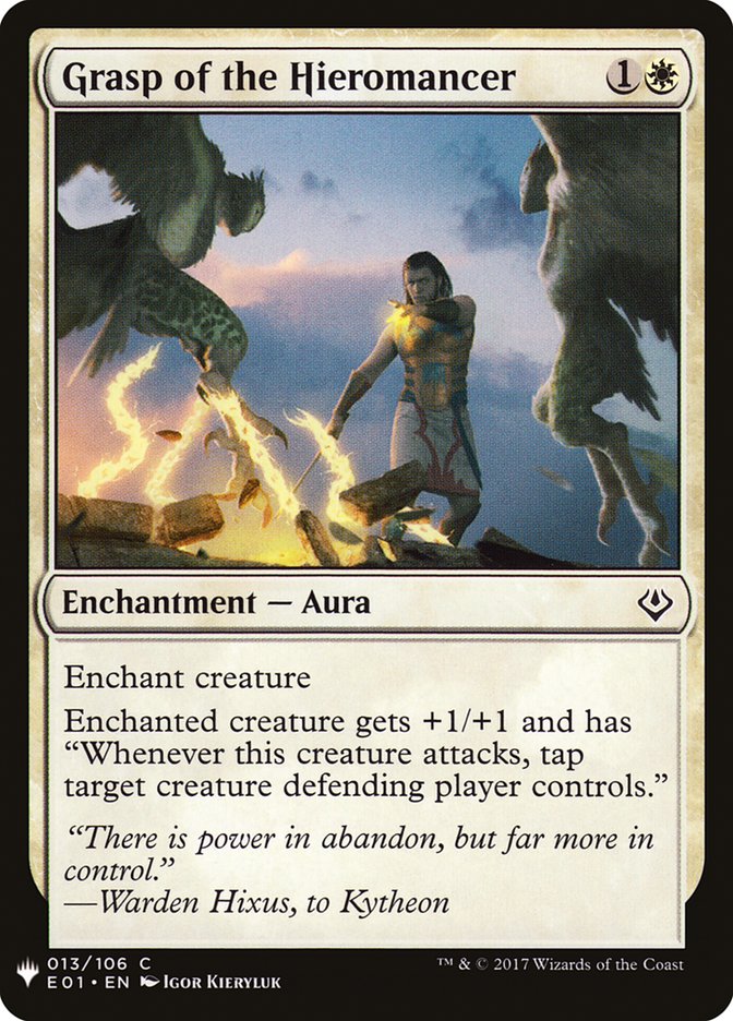 Grasp of the Hieromancer [Mystery Booster] | Fandemonia Ltd