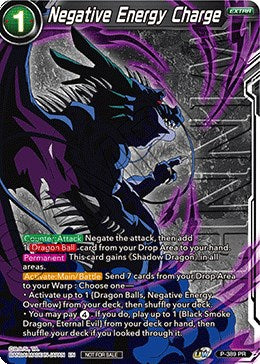 Negative Energy Charge (Tournament Pack Vol. 8) (Winner) (P-389) [Tournament Promotion Cards] | Fandemonia Ltd