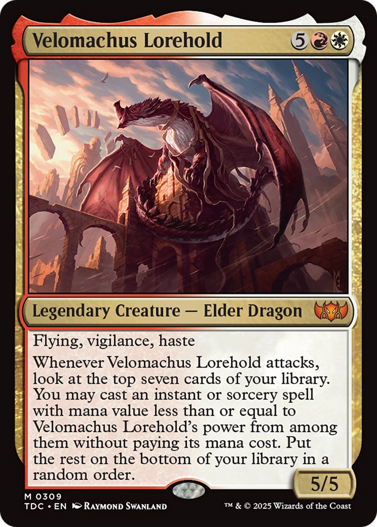 Velomachus Lorehold [Tarkir: Dragonstorm Commander] | Fandemonia Ltd