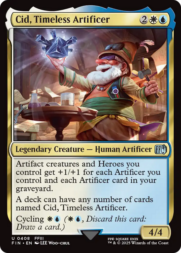 Cid, Timeless Artificer (0408) [FINAL FANTASY] | Fandemonia Ltd