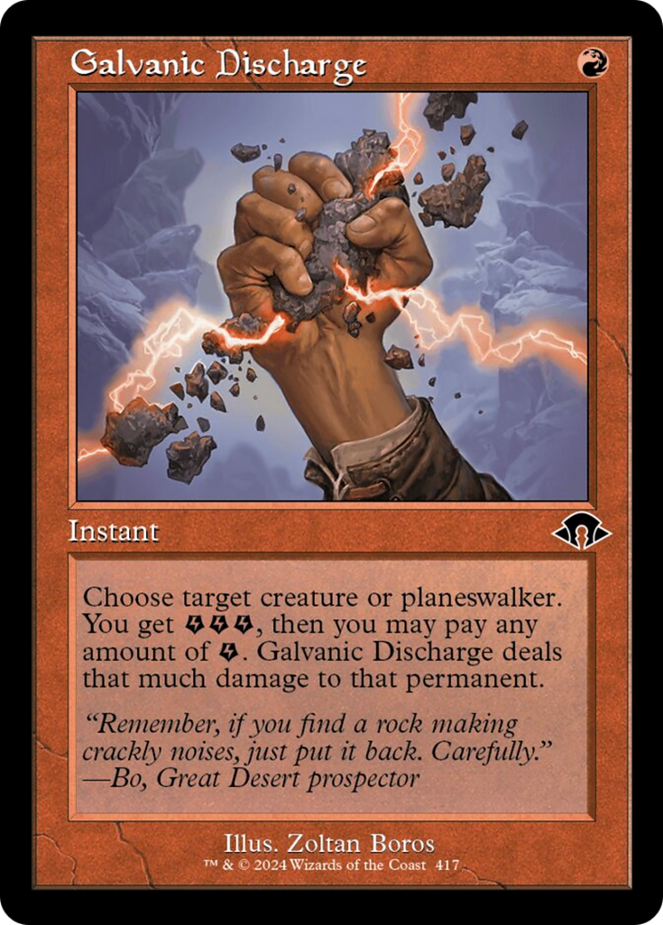 Galvanic Discharge (Retro) [Modern Horizons 3] | Fandemonia Ltd