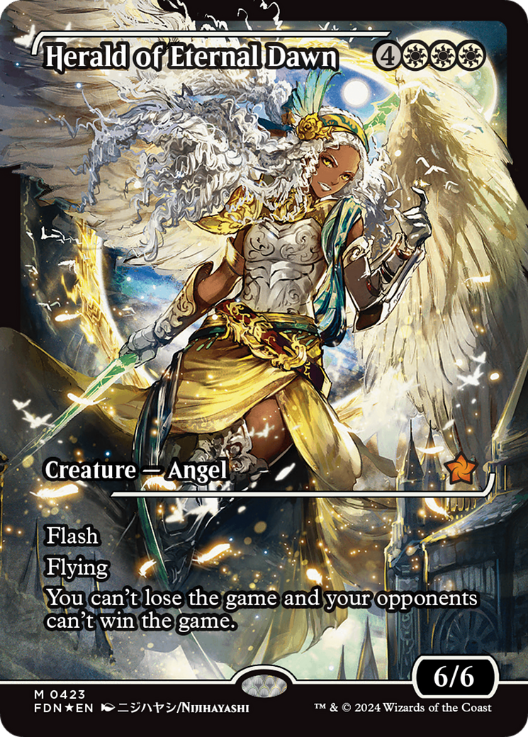 Herald of Eternal Dawn (Showcase) [Foundations] | Fandemonia Ltd