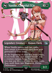 Vanille, Cheerful l'Cie // Ragnarok, Divine Deliverance (Borderless) (Surge Foil) [FINAL FANTASY] | Fandemonia Ltd