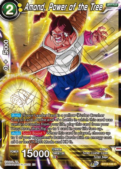 Amond, Power of the Tree (BT15-109) [Saiyan Showdown] | Fandemonia Ltd