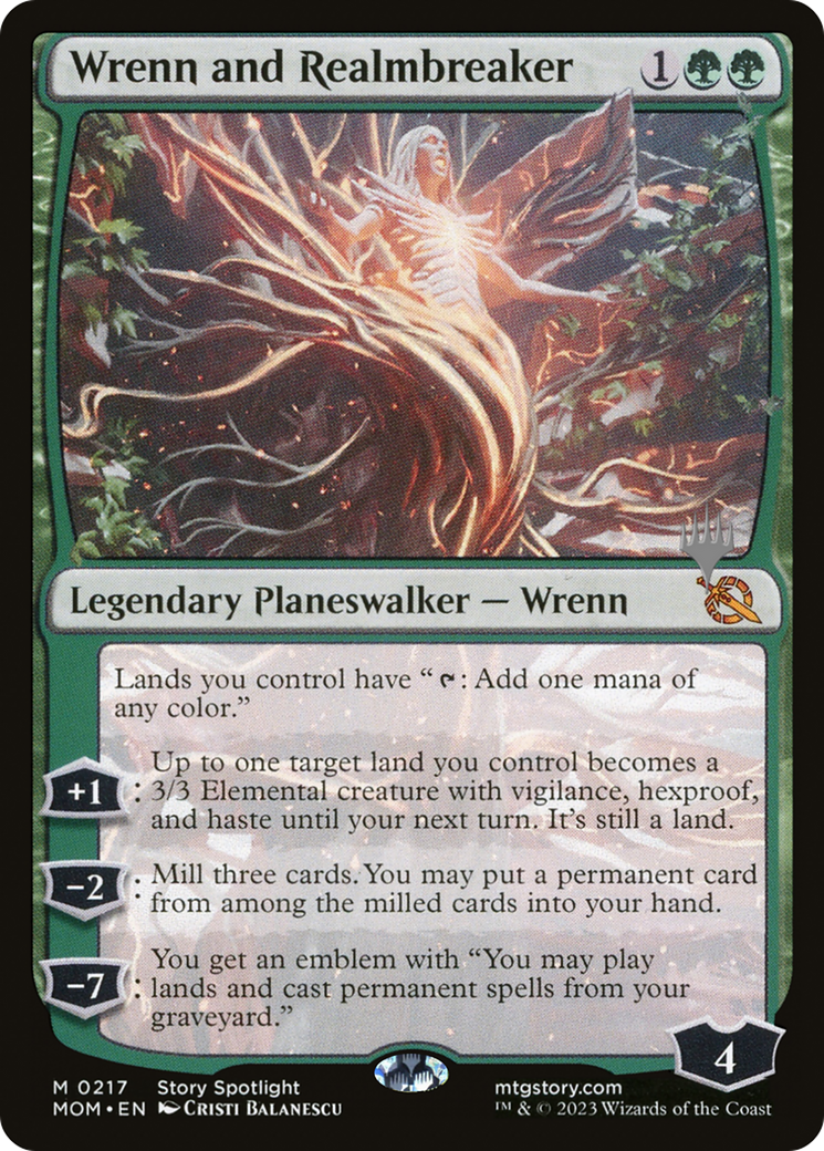 Wrenn and Realmbreaker (Promo Pack) [March of the Machine Promos] | Fandemonia Ltd