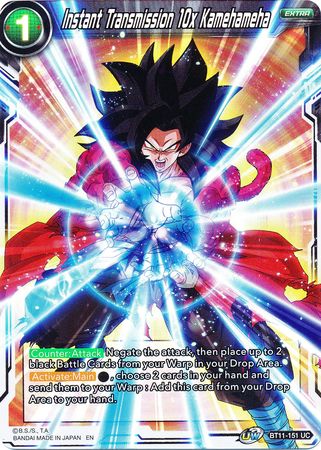 Instant Transmission 10x Kamehameha (BT11-151) [Vermilion Bloodline 2nd Edition] | Fandemonia Ltd