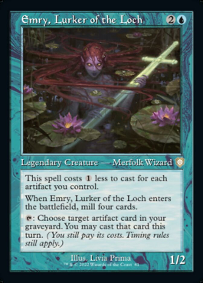 Emry, Lurker of the Loch (Retro) [The Brothers' War Commander] | Fandemonia Ltd