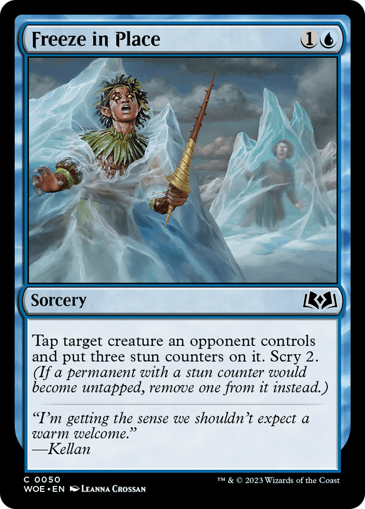 Freeze in Place [Wilds of Eldraine] | Fandemonia Ltd