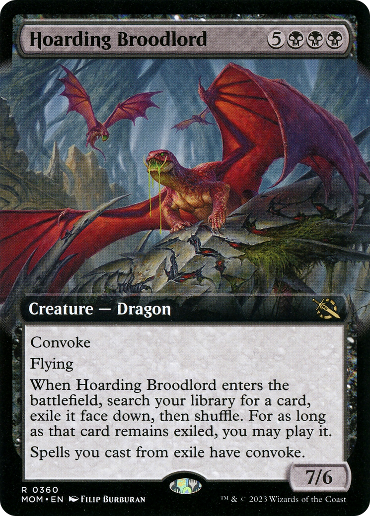 Hoarding Broodlord (Extended Art) [March of the Machine] | Fandemonia Ltd