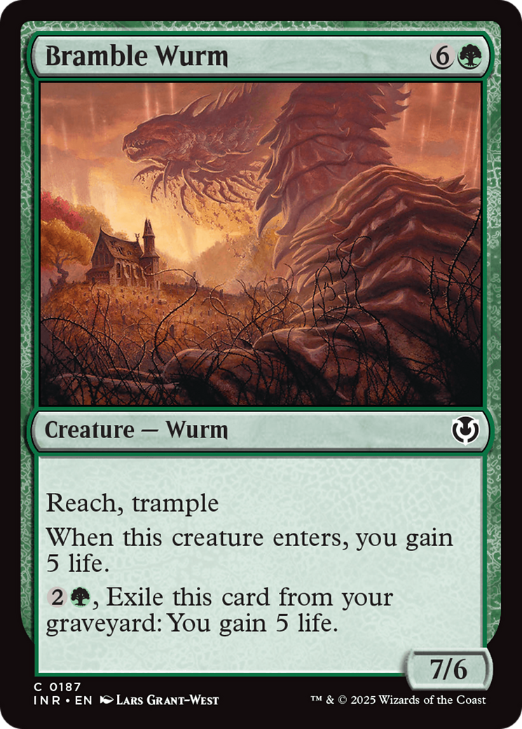 Bramble Wurm [Innistrad Remastered] | Fandemonia Ltd