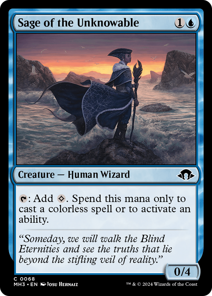 Sage of the Unknowable [Modern Horizons 3] | Fandemonia Ltd