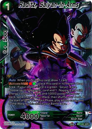Raditz, Saiyan-In-Arms (SPR) (BT7-051) [Assault of the Saiyans] | Fandemonia Ltd