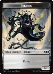 Inkling // Bird Double-Sided Token [Tarkir: Dragonstorm Commander Tokens] | Fandemonia Ltd