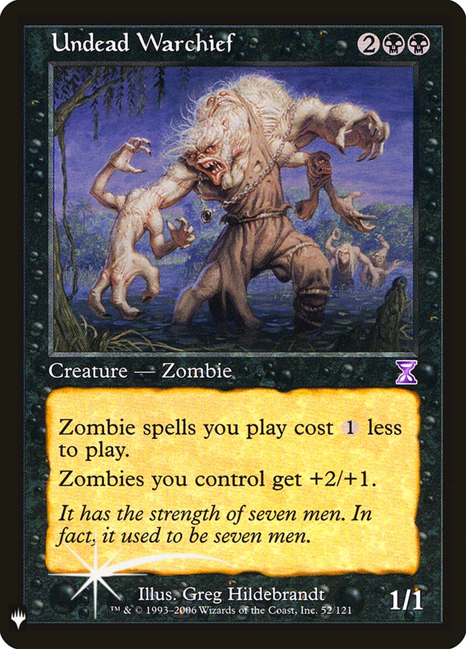 Undead Warchief [Mystery Booster] | Fandemonia Ltd