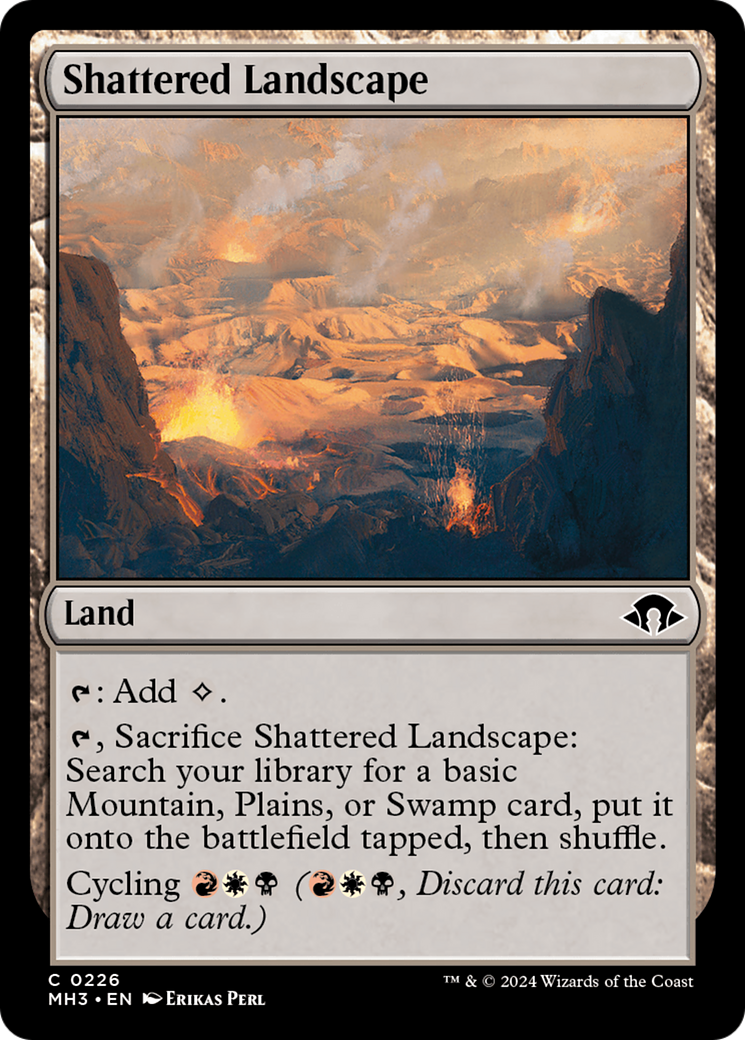Shattered Landscape [Modern Horizons 3] | Fandemonia Ltd