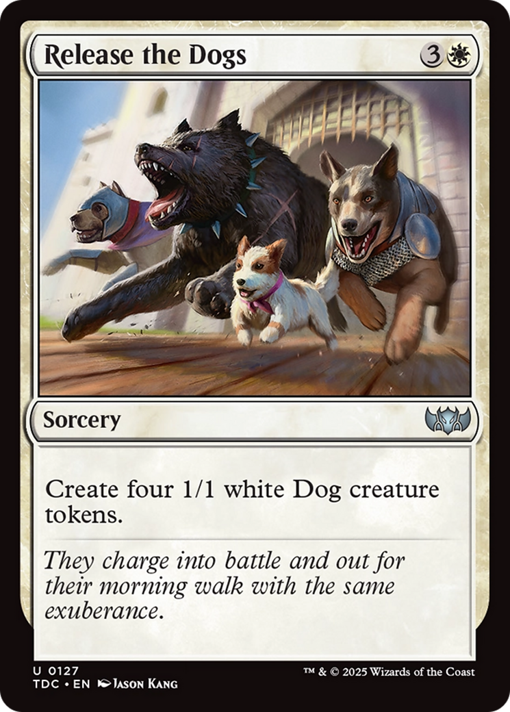 Release the Dogs [Tarkir: Dragonstorm Commander] | Fandemonia Ltd