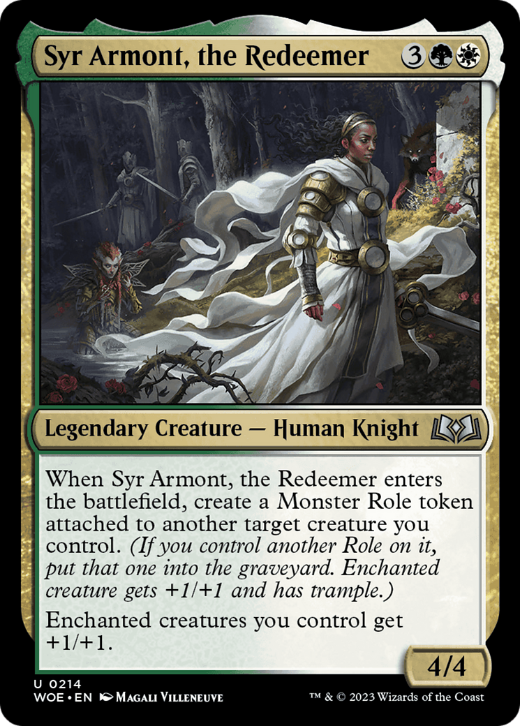 Syr Armont, the Redeemer [Wilds of Eldraine] | Fandemonia Ltd