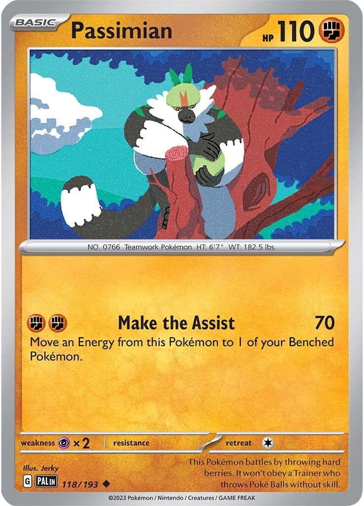 Passimian (118/193) [Scarlet & Violet: Paldea Evolved] | Fandemonia Ltd