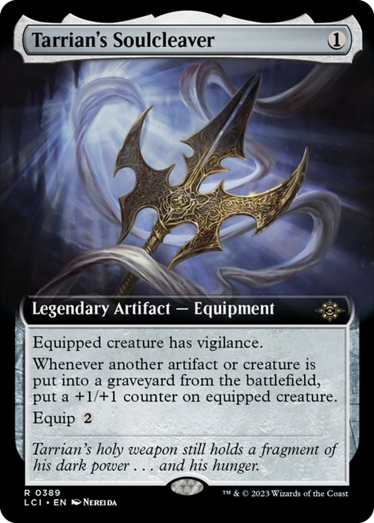 Tarrian's Soulcleaver (Extended Art) [The Lost Caverns of Ixalan] | Fandemonia Ltd