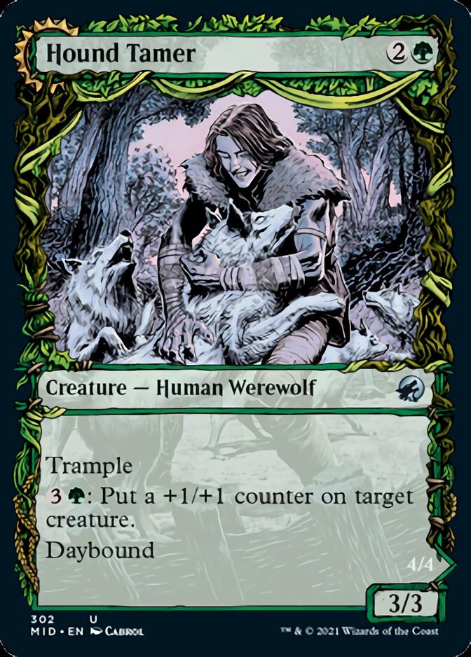 Hound Tamer // Untamed Pup (Showcase Equinox) [Innistrad: Midnight Hunt] | Fandemonia Ltd