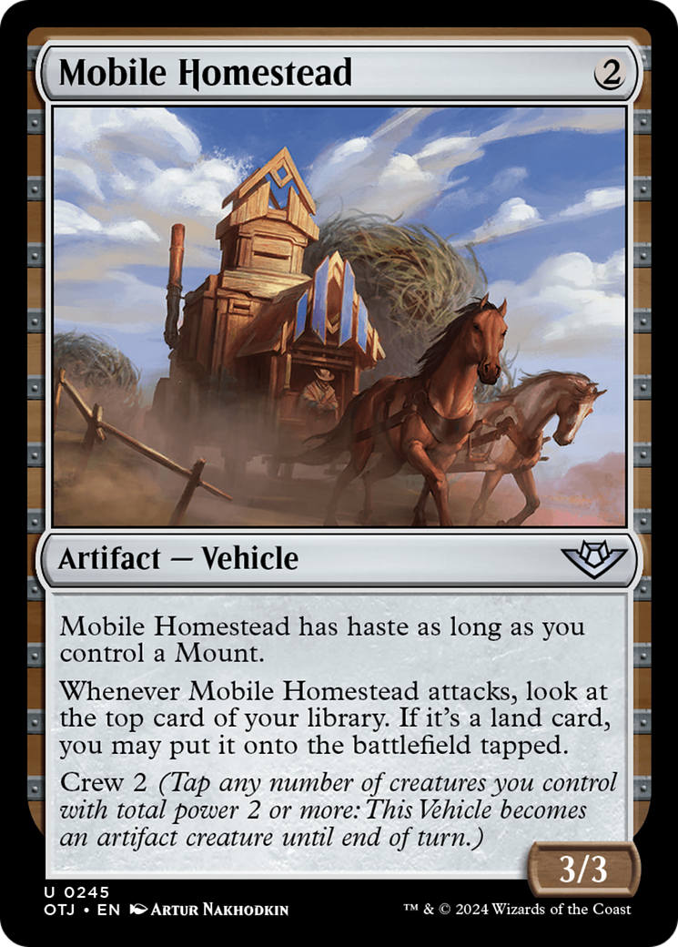 Mobile Homestead [Outlaws of Thunder Junction] | Fandemonia Ltd