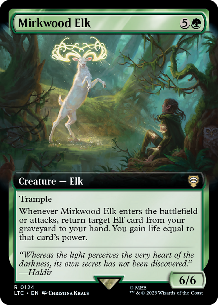 Mirkwood Elk (Extended Art) [The Lord of the Rings: Tales of Middle-Earth Commander] | Fandemonia Ltd