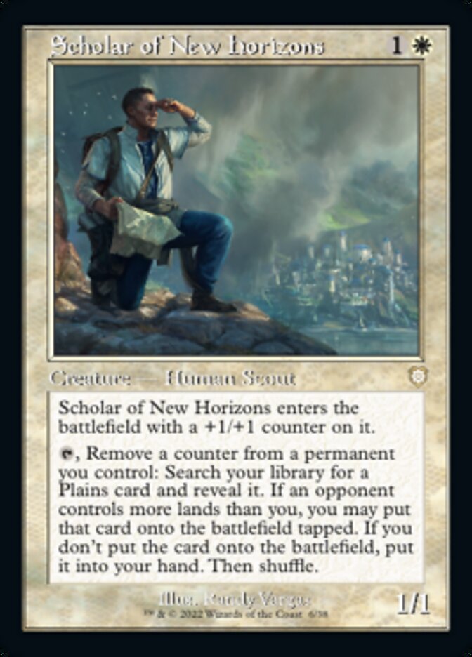 Scholar of New Horizons (Retro) [The Brothers' War Commander] | Fandemonia Ltd