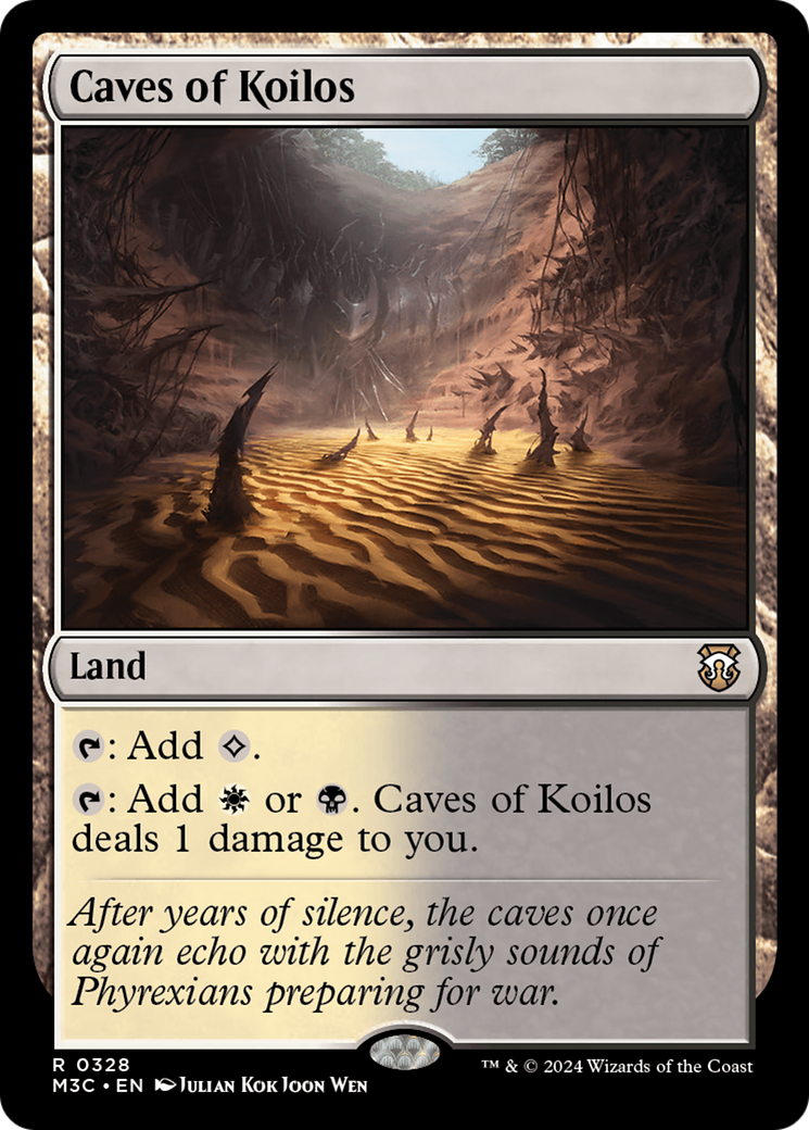 Caves of Koilos (Ripple Foil) [Modern Horizons 3 Commander] | Fandemonia Ltd