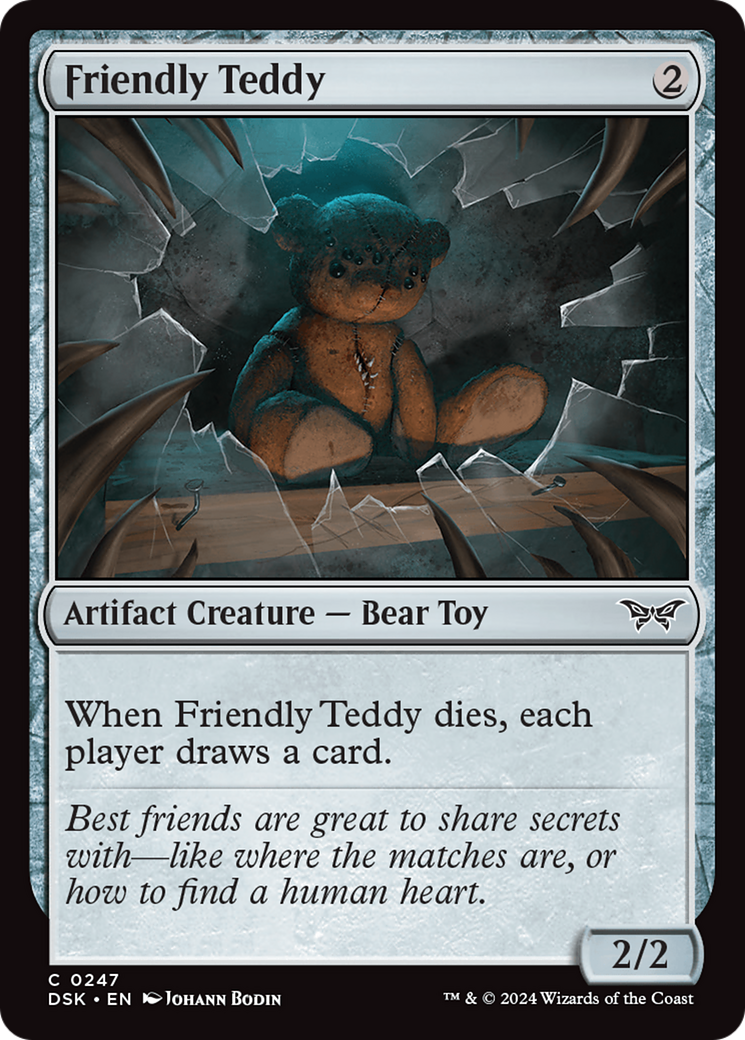 Friendly Teddy [Duskmourn: House of Horror] | Fandemonia Ltd