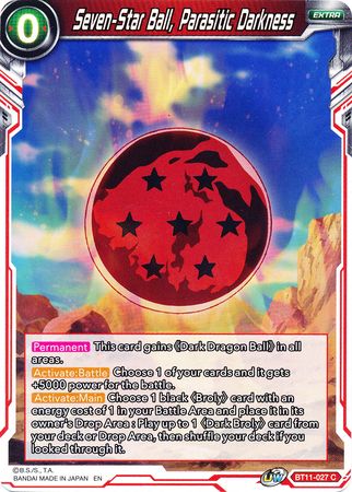 Seven-Star Ball, Parasitic Darkness (BT11-027) [Vermilion Bloodline] | Fandemonia Ltd