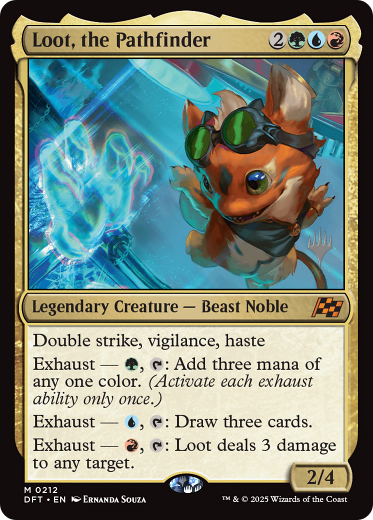 Loot, the Pathfinder (Promo Pack) [Aetherdrift Promos] | Fandemonia Ltd