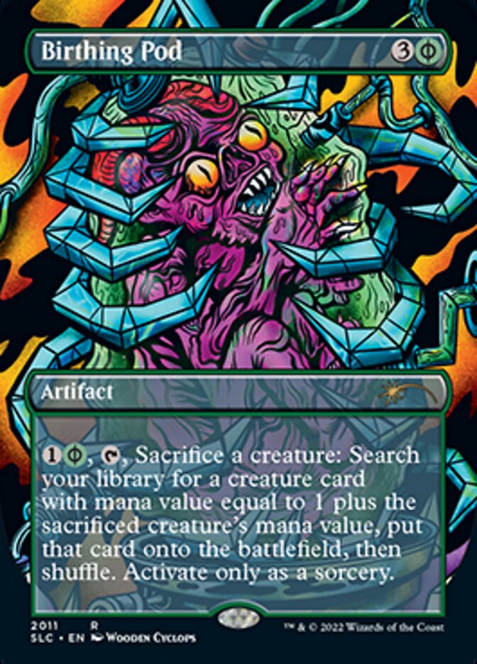 Birthing Pod (Borderless Alternate Art) [Secret Lair Countdown Kit] | Fandemonia Ltd