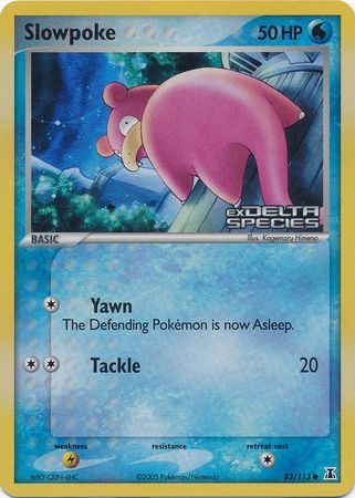 Slowpoke (83/113) (Stamped) [EX: Delta Species] | Fandemonia Ltd