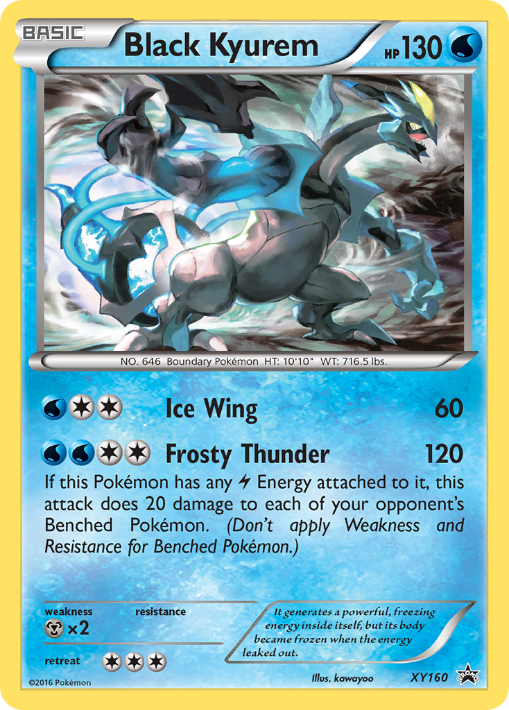 Black Kyurem (XY160) [XY: Black Star Promos] | Fandemonia Ltd