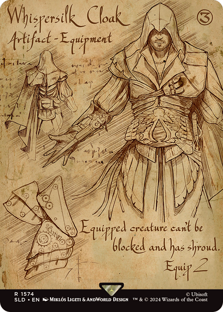 Whispersilk Cloak [Secret Lair Drop Series] | Fandemonia Ltd