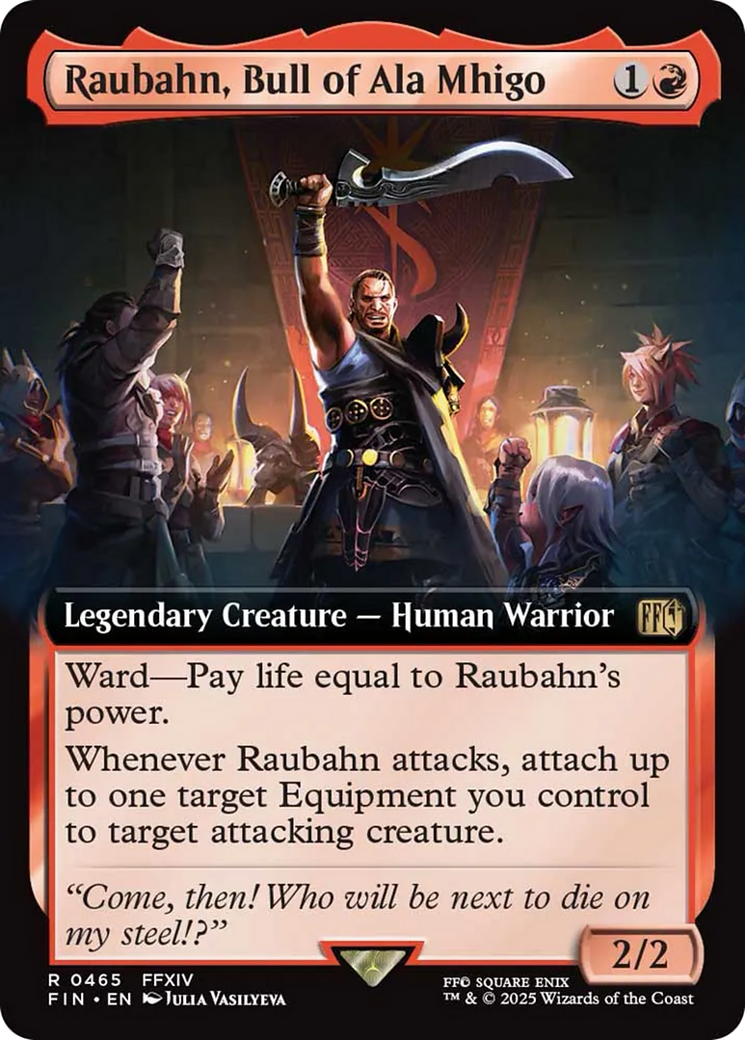 Raubahn, Bull of Ala Mhigo (Extended Art) [FINAL FANTASY] | Fandemonia Ltd