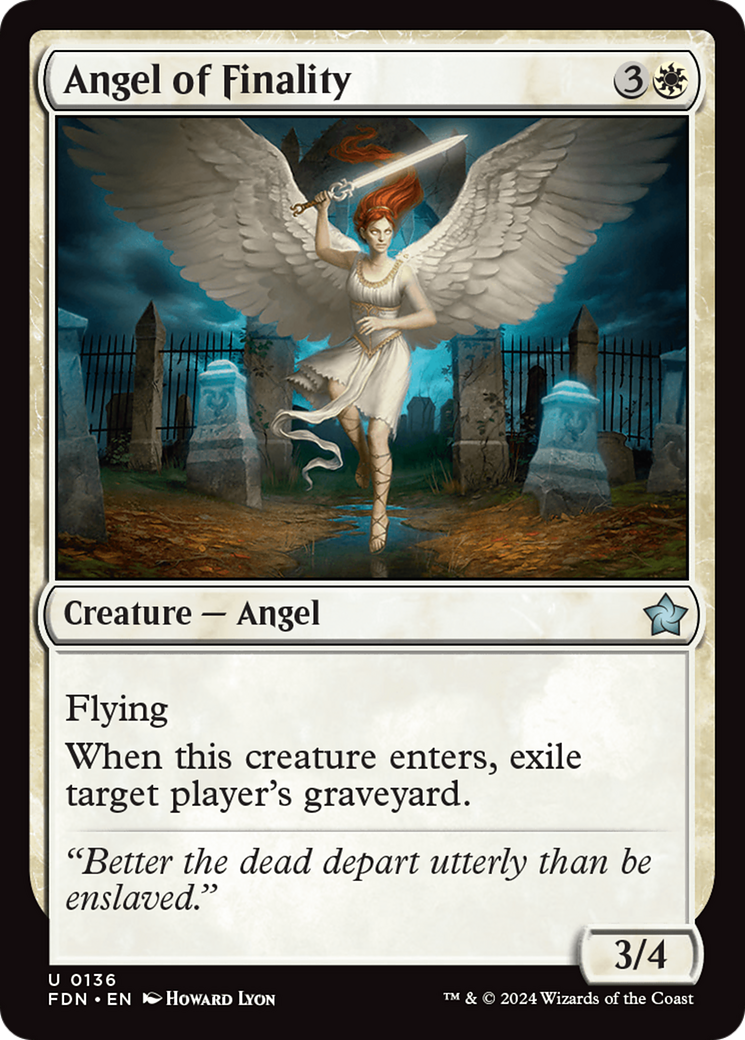 Angel of Finality [Foundations] | Fandemonia Ltd