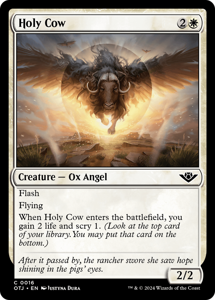 Holy Cow [Outlaws of Thunder Junction] | Fandemonia Ltd