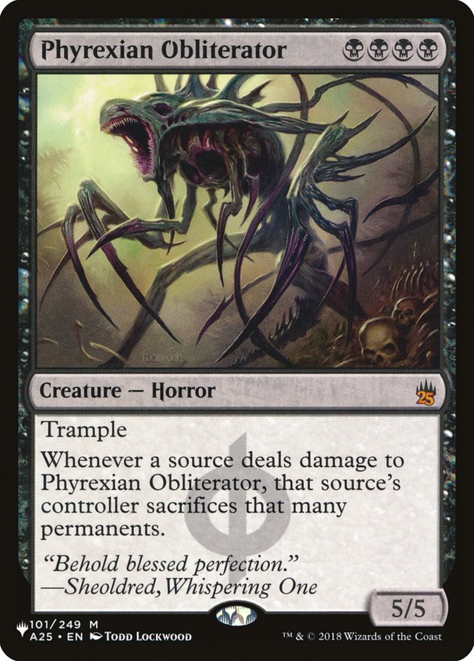 Phyrexian Obliterator [The List] | Fandemonia Ltd