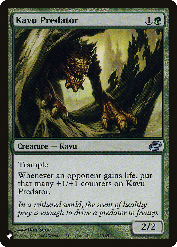 Kavu Predator [The List] | Fandemonia Ltd