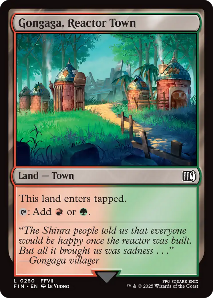 Gongaga, Reactor Town [FINAL FANTASY] | Fandemonia Ltd