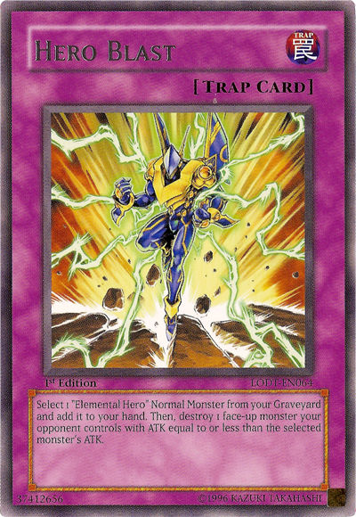 Hero Blast [LODT-EN064] Rare | Fandemonia Ltd